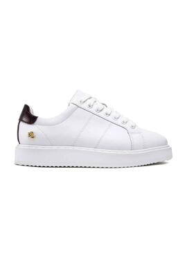 Sneaker Polo Ralph Lauren Angeline II Weiss Für Damen