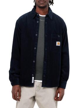 Hemd Carhartt Flint Marineblau für Herren