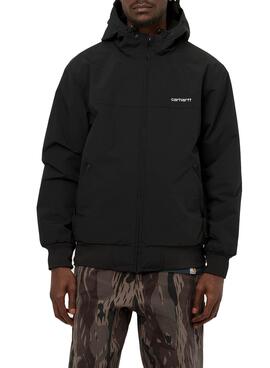 Jacke Carhartt Hodeed Sail negro für Herren