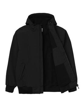 Jacke Carhartt Hodeed Sail negro für Herren