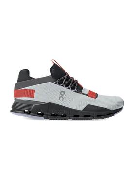 Sneaker On Running Cloudnova Grau Marineblau Herren