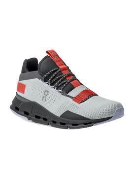 Sneaker On Running Cloudnova Grau Marineblau Herren