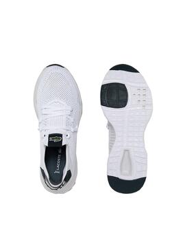Sneaker Lacoste Court Drive Strick Weiss Damen