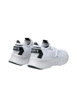 Sneaker Lacoste Court Drive Strick Weiss Damen