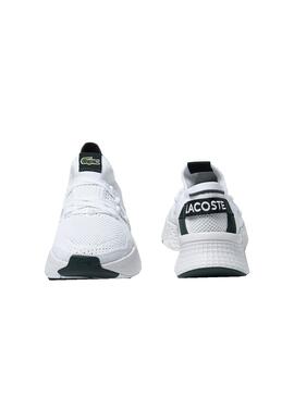 Sneaker Lacoste Court Drive Strick Weiss Damen
