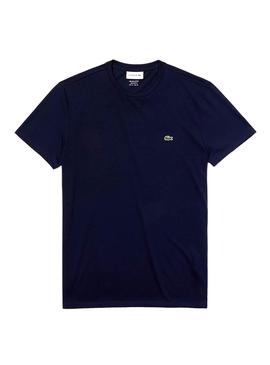 T-Shirt Lacoste TH6709 Marineblau