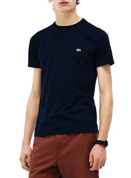 T-Shirt Lacoste TH6709 Marineblau