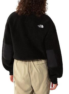 Sweatshirt The North Face Sherpa Schwarz für Damen
