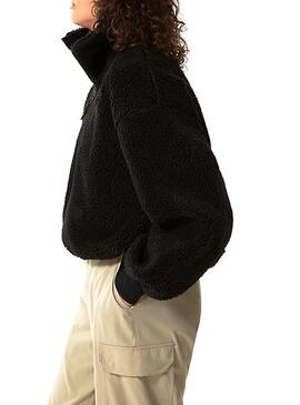 Sweatshirt The North Face Sherpa Schwarz für Damen