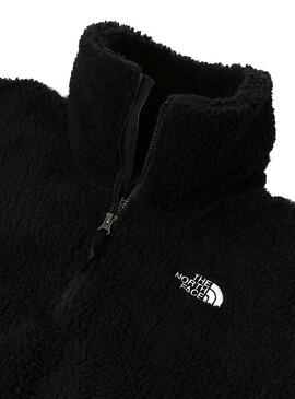 Sweatshirt The North Face Sherpa Schwarz für Damen