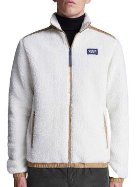 Jacke North Sails Fleece Weiss für Herren