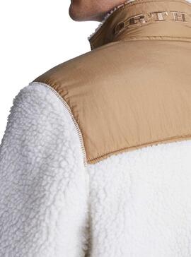 Jacke North Sails Fleece Weiss für Herren