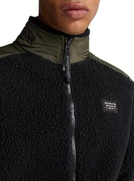 Jacke North Sails Fleece Schwarz für Herren