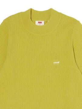 Pullover Levis Crew Rib Grün für Damen