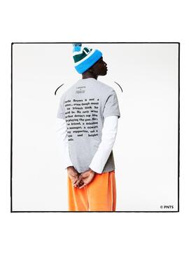 T-Shirt Lacoste Peanuts Grau Snoopy für Herren
