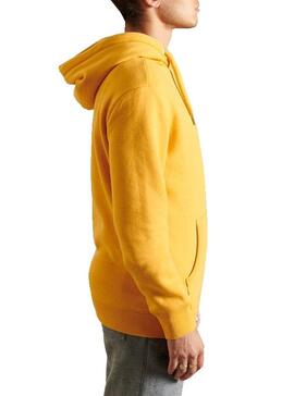 Sweatshirt Superdry Vintage-Logo Gelb Herren