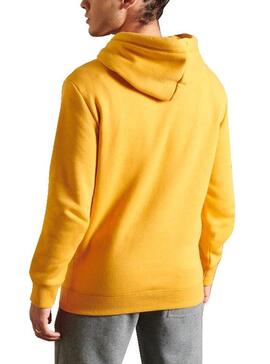 Sweatshirt Superdry Vintage-Logo Gelb Herren