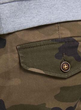 Hose Jack & Jones Paul Flake Camuflaje Junge