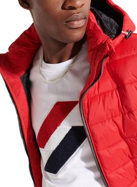 Jacke Superdry Classic Fuji Rot für Herren
