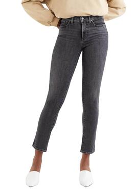 Jeans Levis 312 Slim Schwarz für Damen