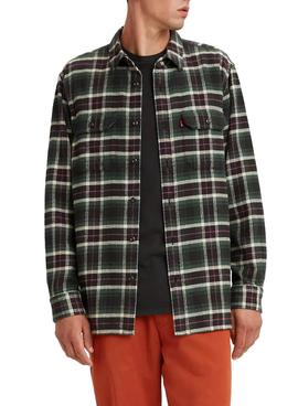 Hemd Levis Jackson Worker Wadena Kariert Unisex