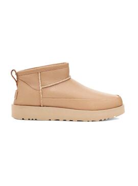 Stiefelettes UGG Classic Sugar Ultra Mini Camel