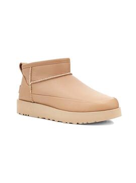 Stiefelettes UGG Classic Sugar Ultra Mini Camel