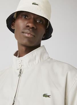 Jacke Lacoste Water Resistant Beige für Herren