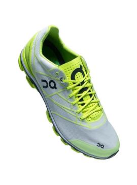 Schuhe On Running CloudFlash Neon White Herren