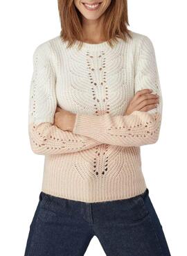 Pullover Naf Naf Zweifarbig für Damen