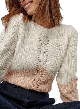 Pullover Naf Naf Zweifarbig für Damen