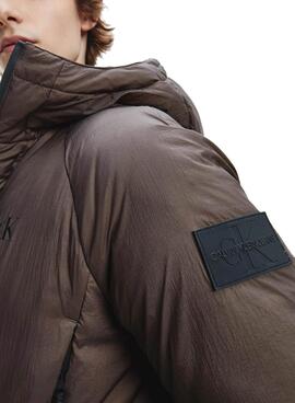 Parka Calvin Klein Technical Braun für Herren
