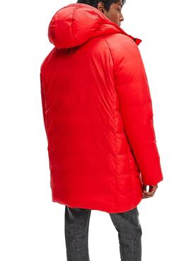 Parka Calvin Klein Technical Rot für Herren