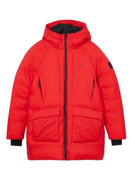 Parka Calvin Klein Technical Rot für Herren