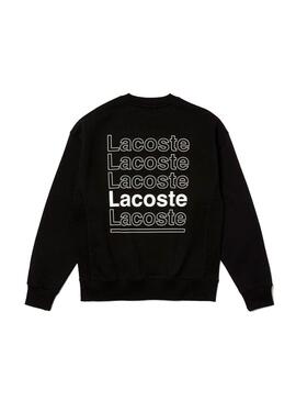 Sweatshirt Lacoste Live Schwarz für Damen