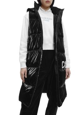Weste Calvin Klein Institutional Schwarz Damen