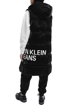 Weste Calvin Klein Institutional Schwarz Damen
