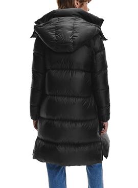 Mantel Calvin Klein Jeans Shiny Schwarz für Damen