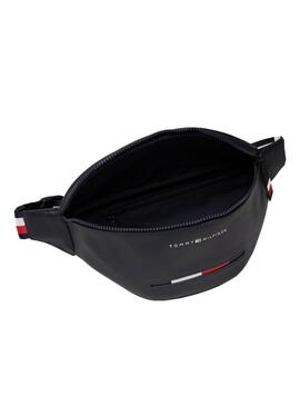 Bumbag Tommy Hilfiger Essential Piqué Marineblau
