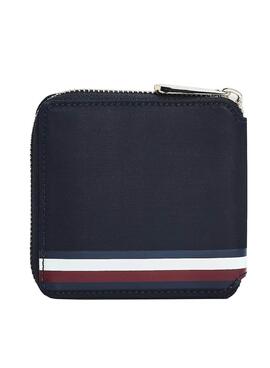 Geldbörse Tommy Hilfiger Poppy Med Za Corp Marineblau