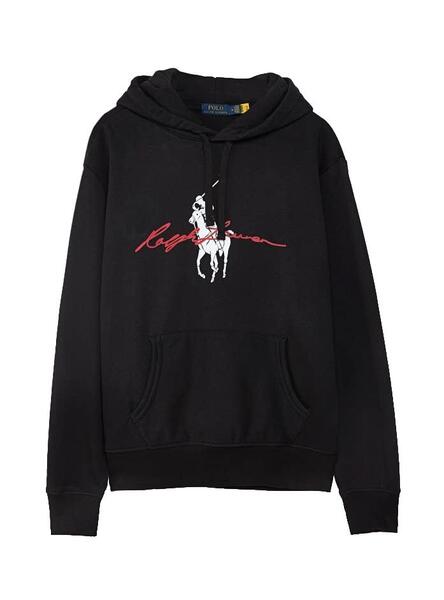Sweatshirt Polo Ralph Lauren Big Pony Schwarz Herren