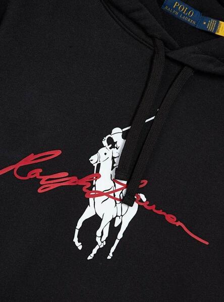 Sweatshirt Polo Ralph Lauren Big Pony Schwarz Herren