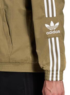 Jacke Adidas Adicolor Lock Up Grün für Herren