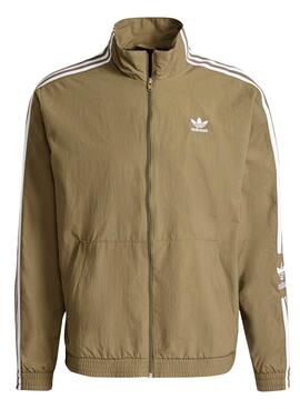 Jacke Adidas Adicolor Lock Up Grün für Herren