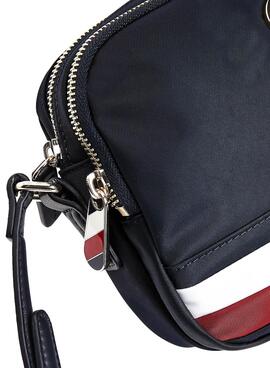 Handtasche Tommy Hilfiger Poppy Crossover Marineblau Damen