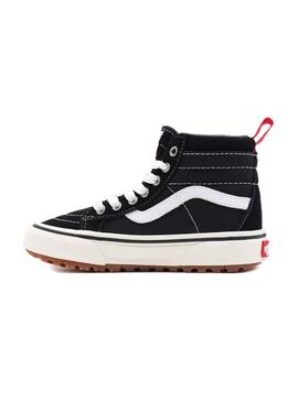 Sneaker Vans Sk8 Hi Mte Schwarz für Kinder