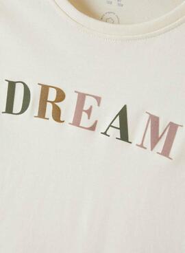 T-Shirt Name It Semaja Beige für Mädchen