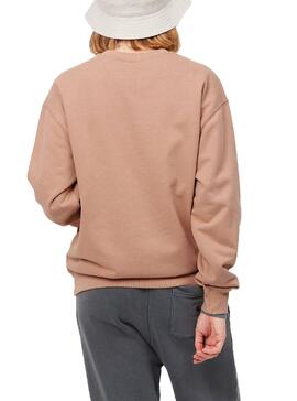 Sweatshirt Carhartt Schriftstickerei Baun Damen