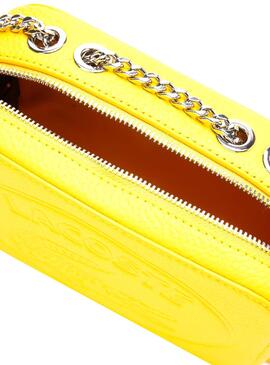 Handtasche Lacoste Crossover Tasche Genet Gelb Damen