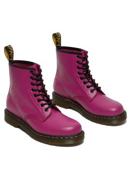 Stiefelettes Dr. Martens 1460 Smooth Fuchsia für Damen